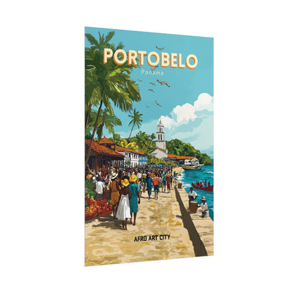 🇵🇦 Panama - Portobelo ｜ Poster