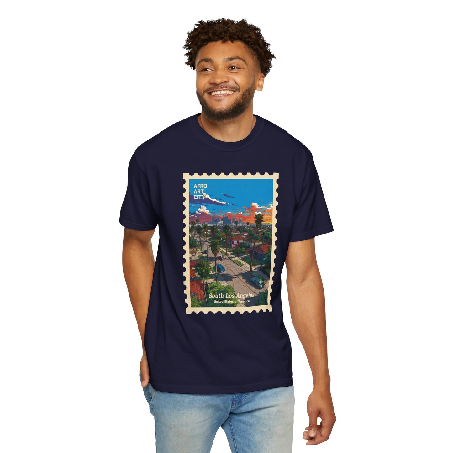 United States - California, South Los Angeles | Postcards Travel T-Shirt