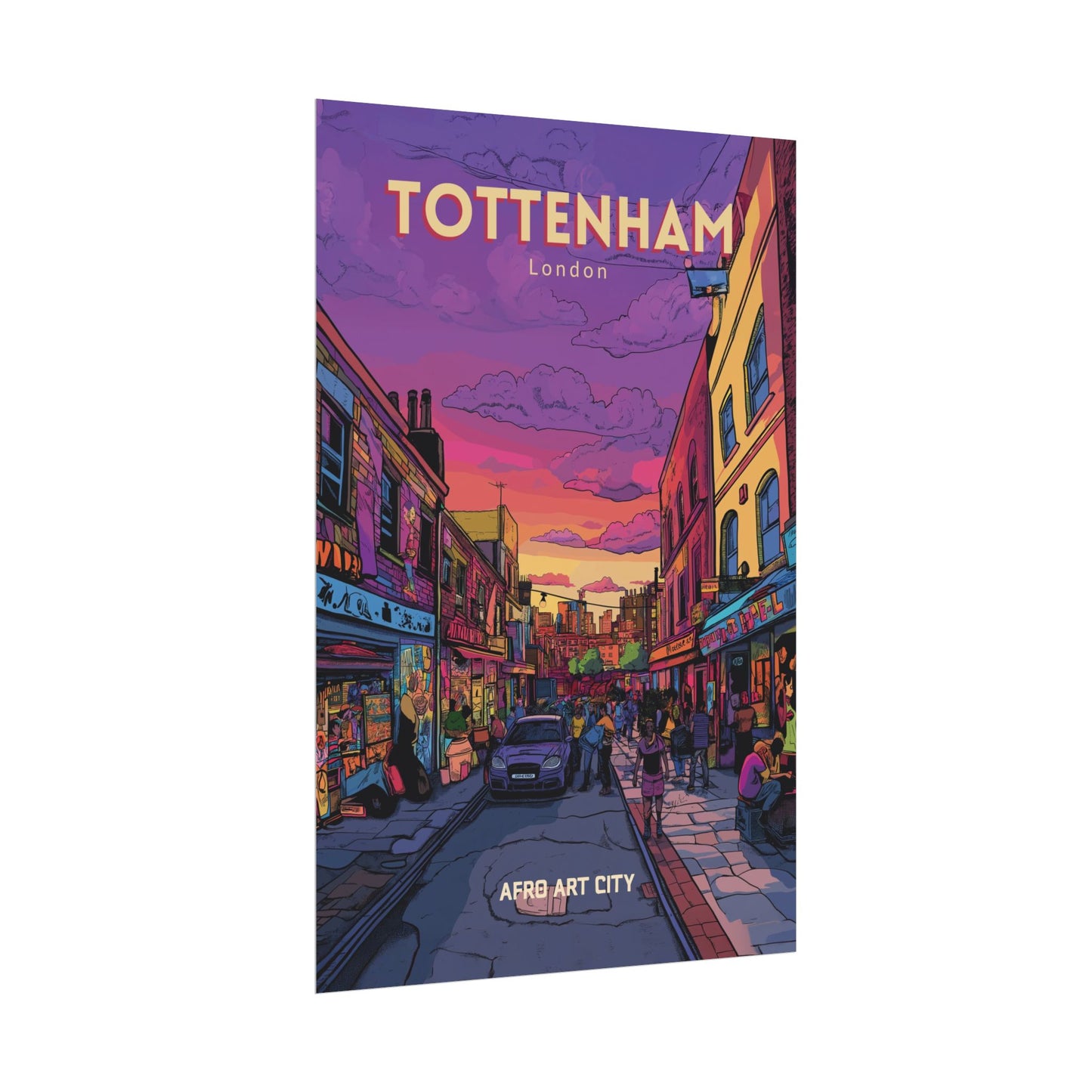 🇬🇧 United Kingdom - Tottenham ｜ Poster