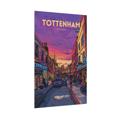🇬🇧 United Kingdom - Tottenham ｜ Poster