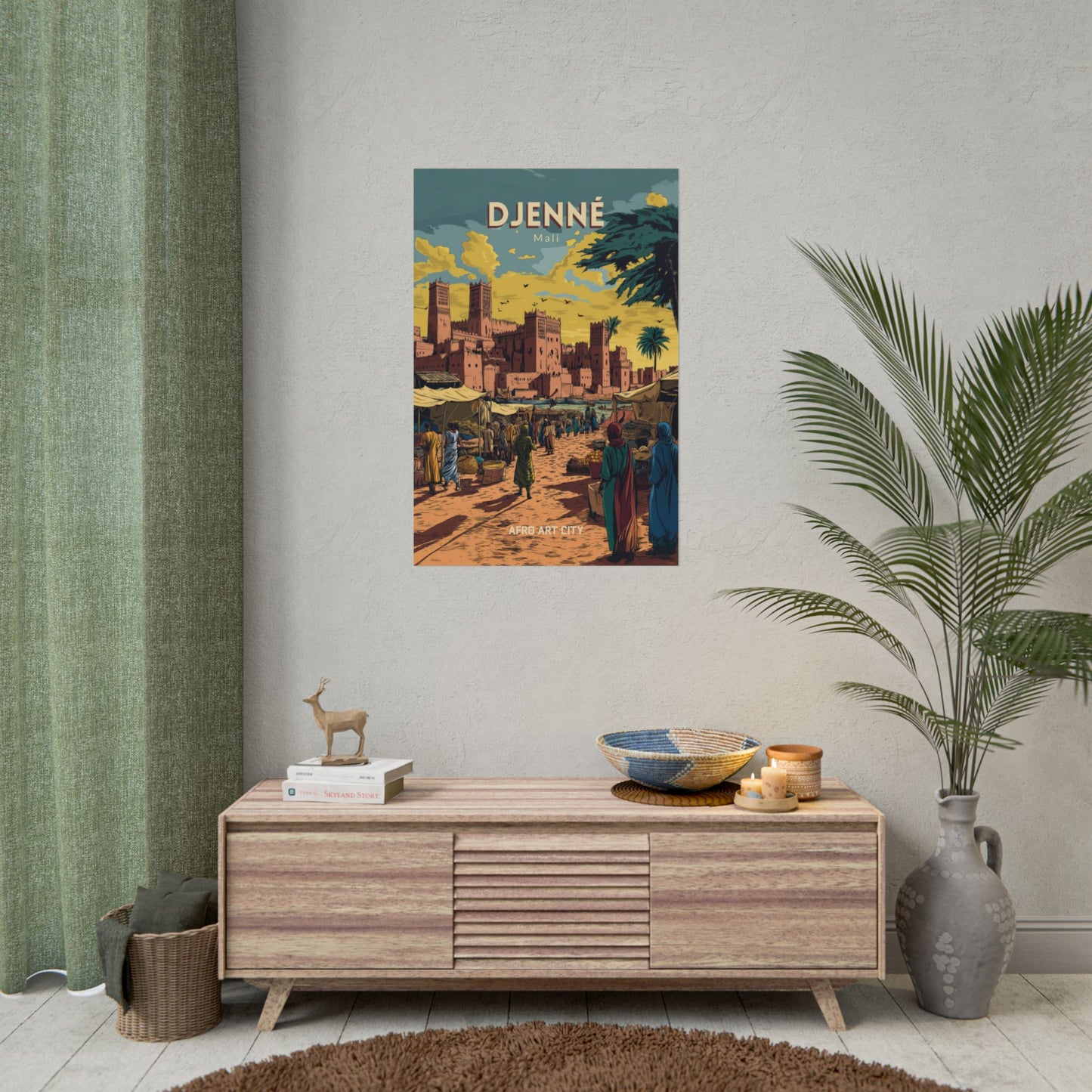 🇲🇱 Mali - Djenné ｜ Poster