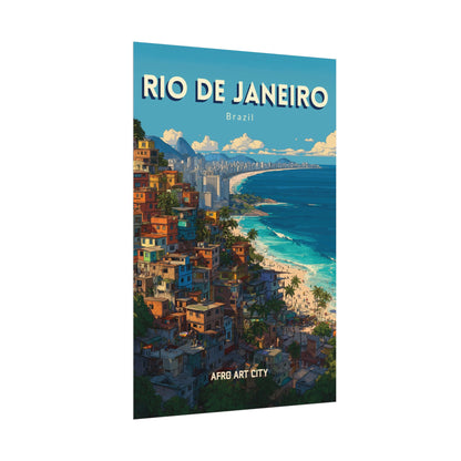 🇧🇷 BRAZIL - Rio de Janeiro ｜ Poster