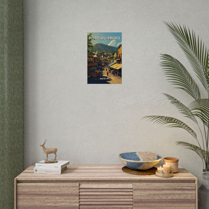 🇭🇹 Haiti - Port-au-Prince ｜ Poster