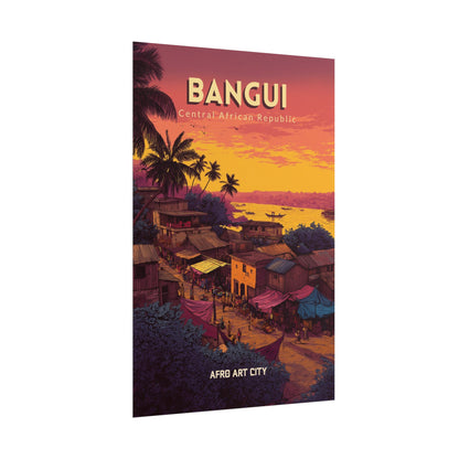 Central African Republic - Bangui ｜ Poster