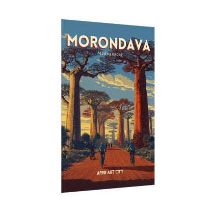 🇲🇬 Madagascar - Morondava｜Poster