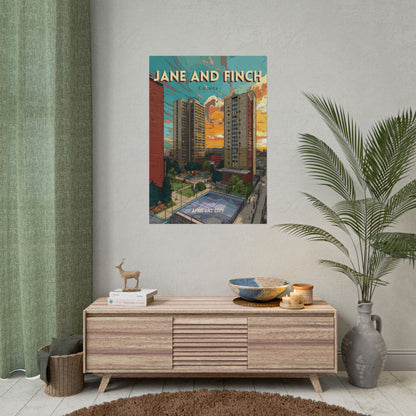 Canada - Ontario, Toronto, Jane and Finch｜Poster