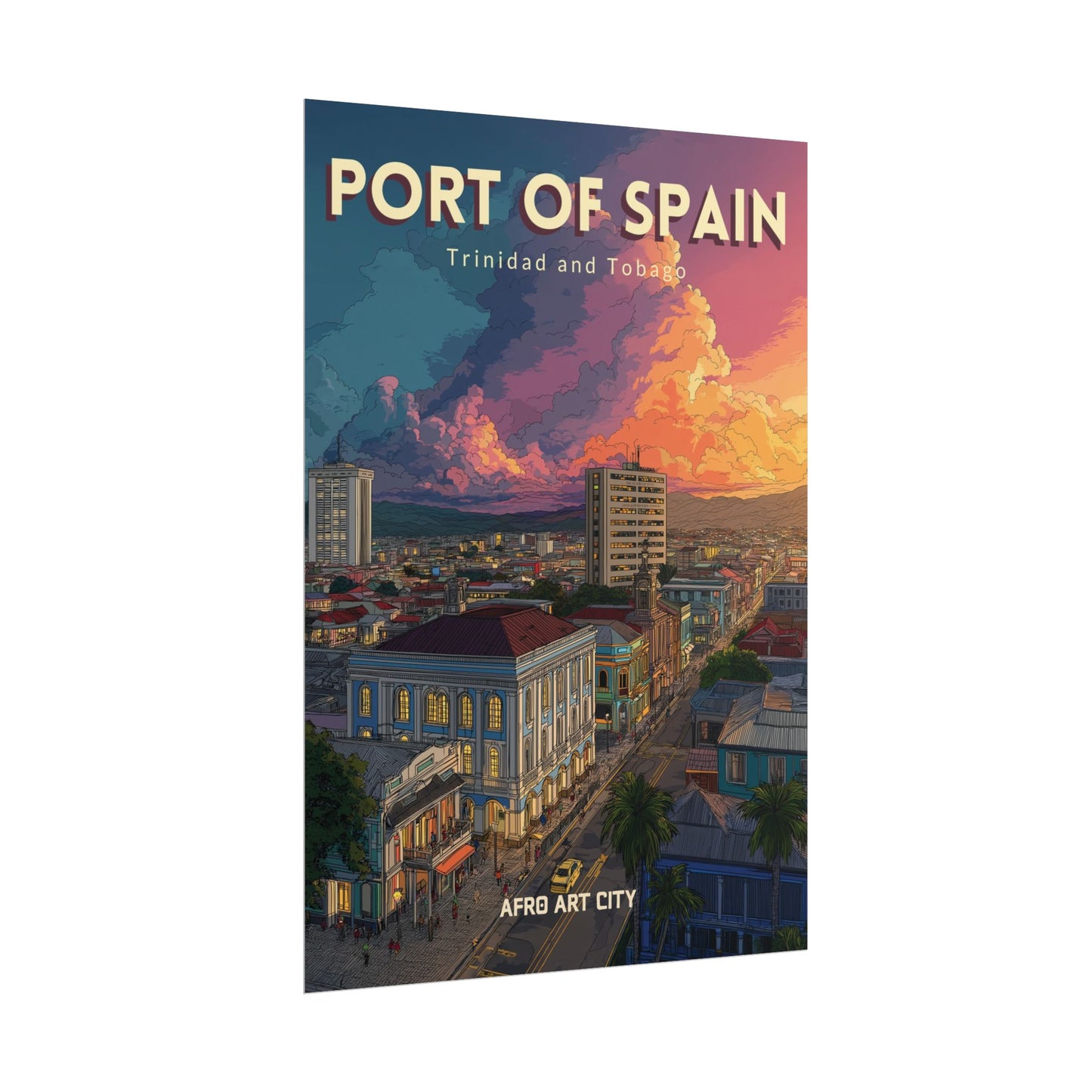 Trinidad and Tobago - Port of Spain ｜ Poster