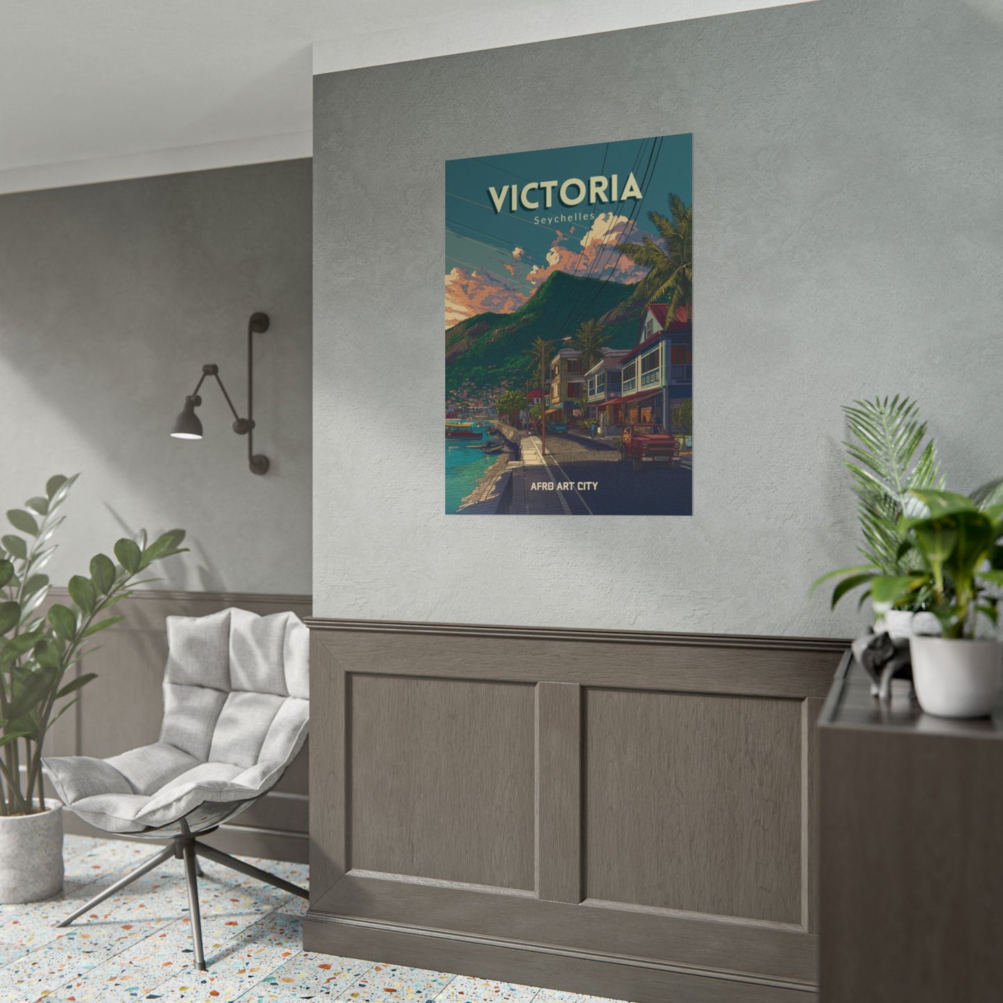 Seychelles - Victoria ｜ Poster