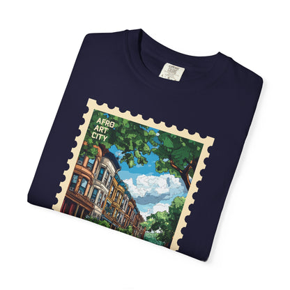 United States - New York, Bedford-Stuyvesant | Postcards Travel T-Shirt