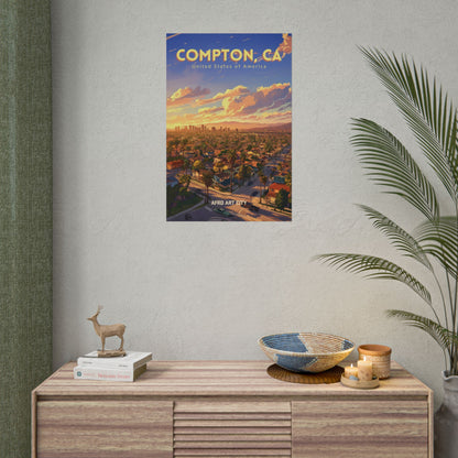 United States - California, Compton｜ Poster
