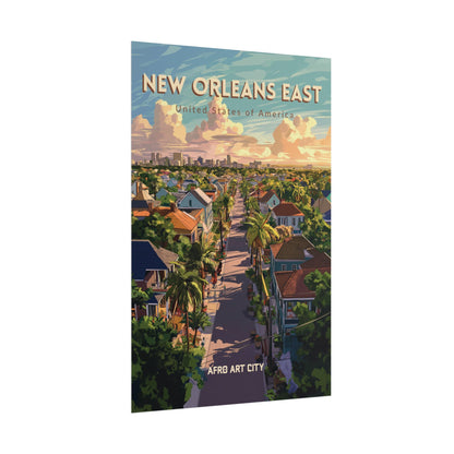 🇺🇸 United States - New Orleans East, LA ｜ Poster