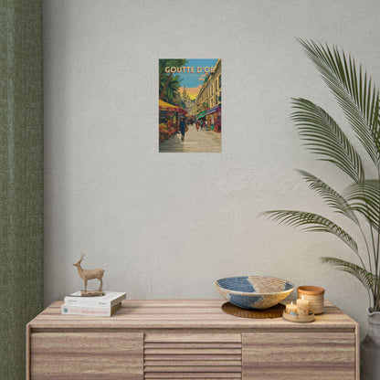 🇫🇷 France - Goutte d'or, Paris ｜ Poster