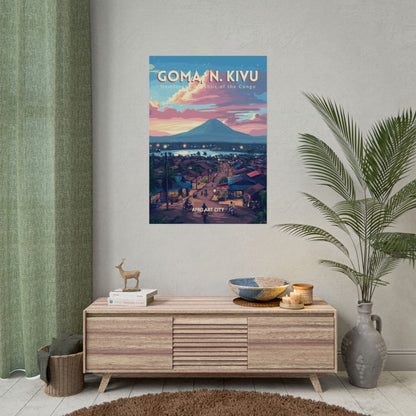 🇨🇩 Congo - Goma, North Kivu ｜ Poster