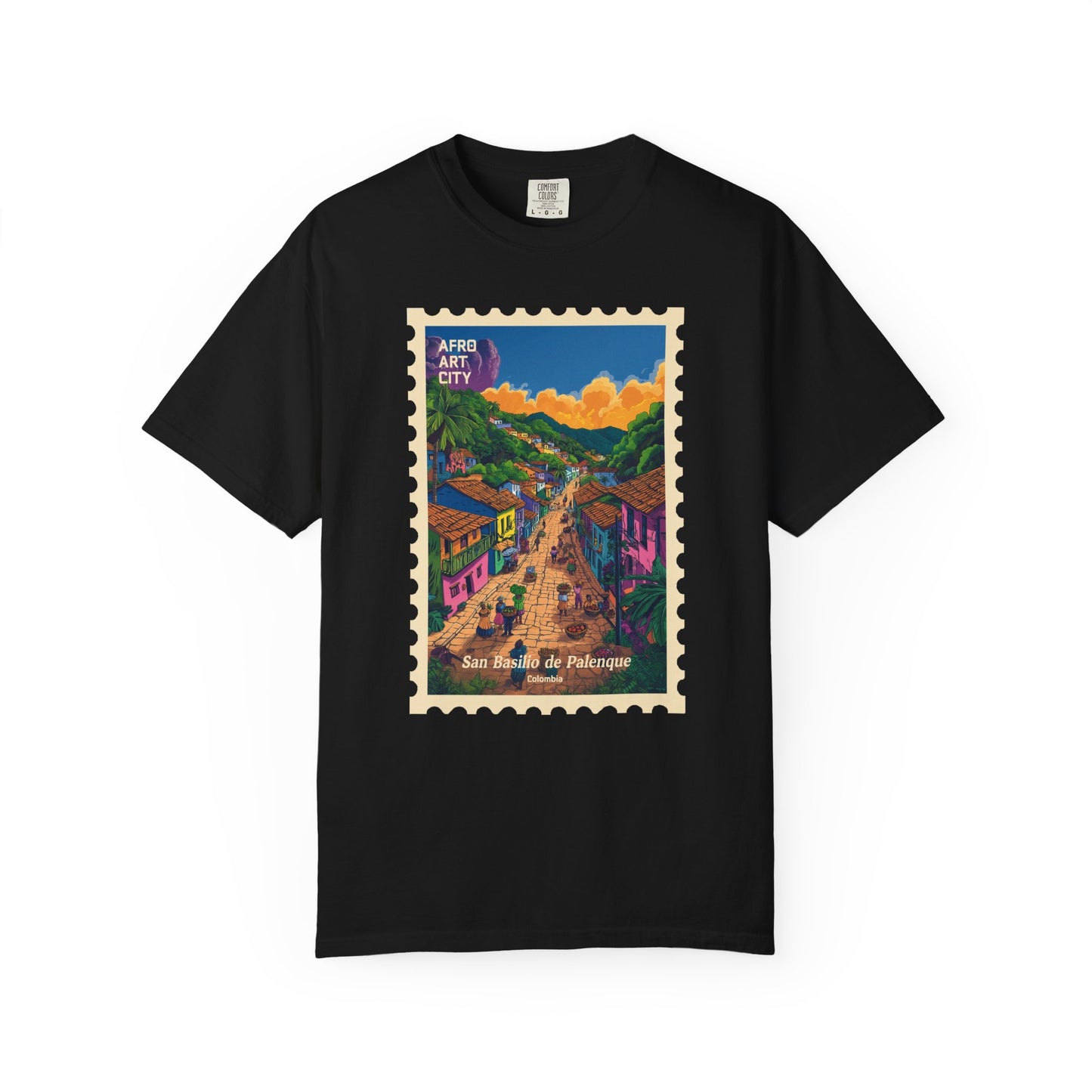Colombia - San Basilio de Palenque | Postcards Travel T-Shirt