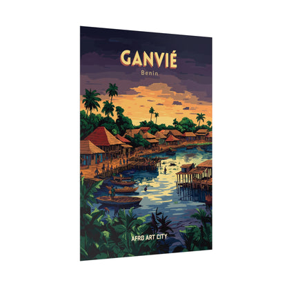 🇧🇯 Bénin - Ganvié ｜ Poster