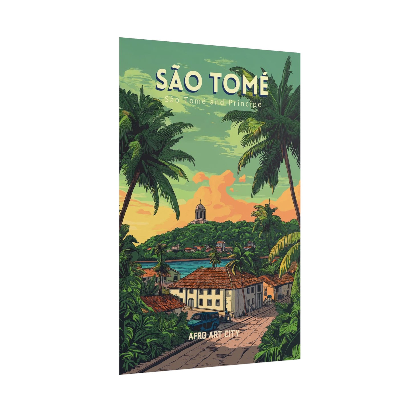 São Tomé and Príncipe - São Tomé ｜ Poster