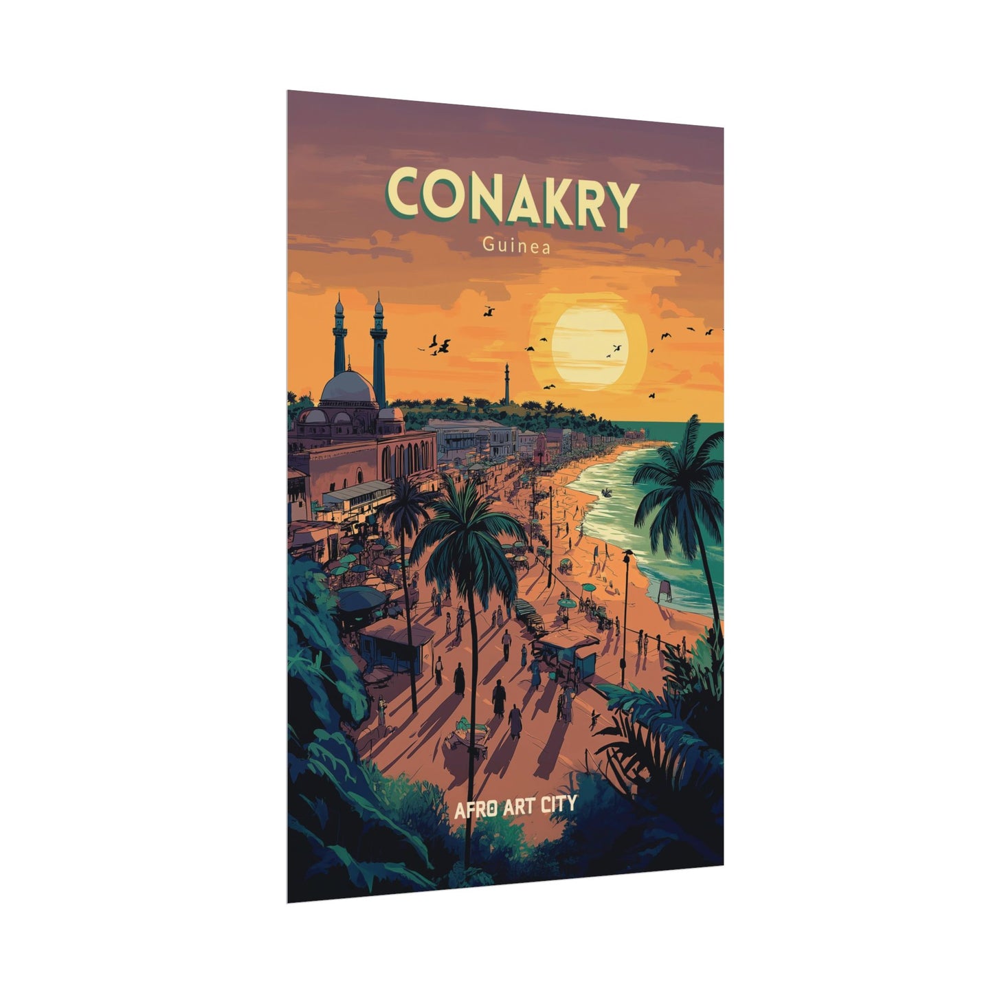 🇬🇳 Guinea - Conakry ｜ Poster