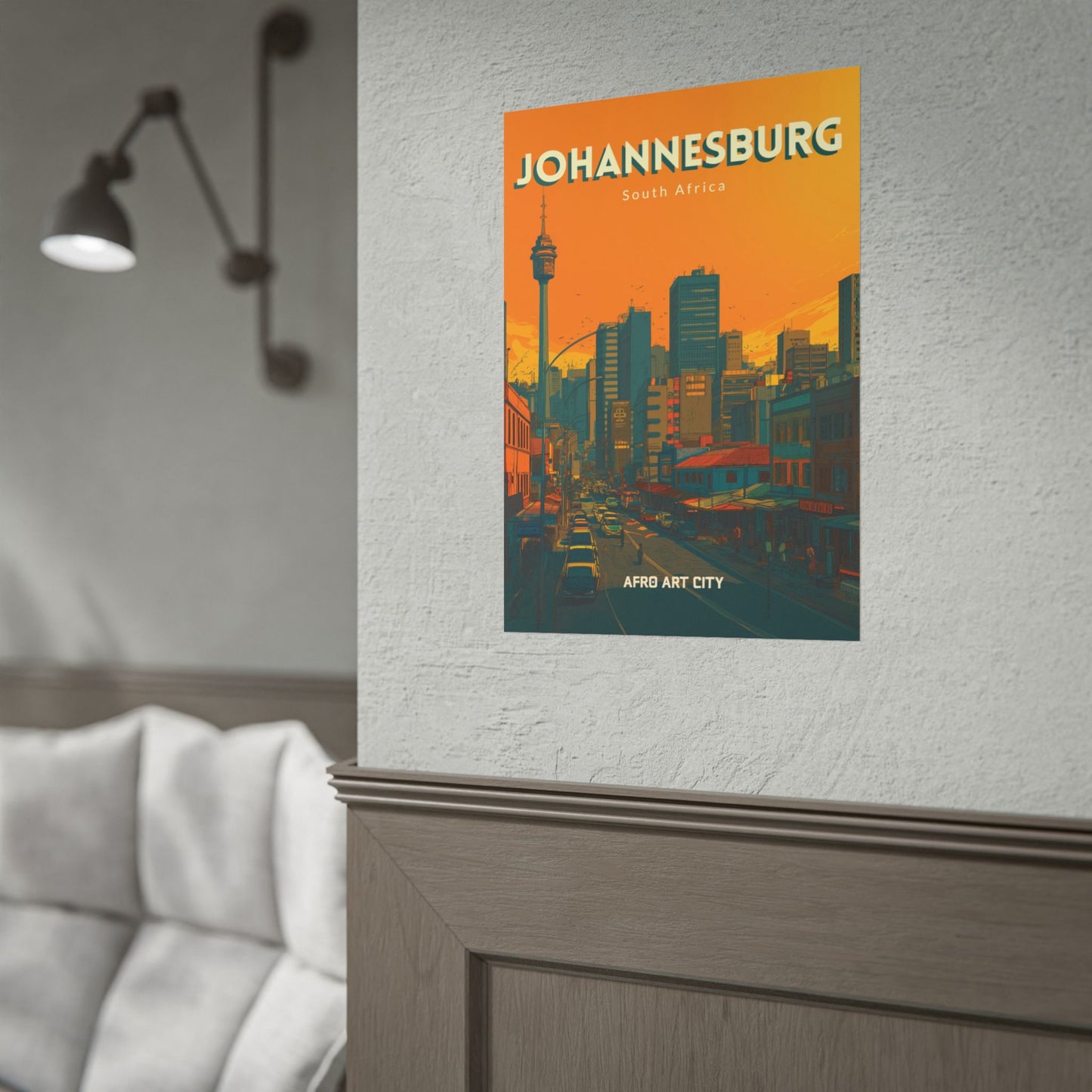 South Africa - Johannesburg ｜ Poster