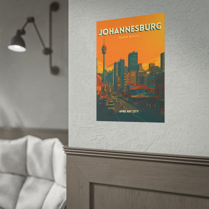 South Africa - Johannesburg ｜ Poster