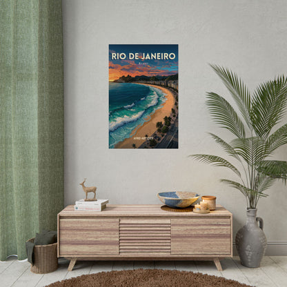 🇧🇷 BRAZIL - Rio de Janeiro ｜ Poster