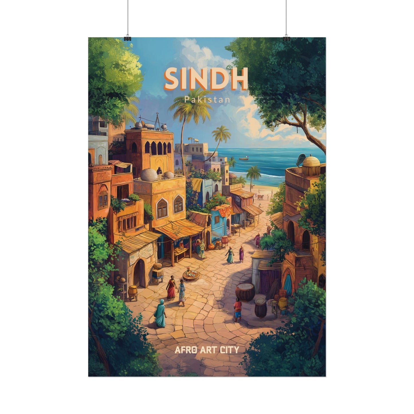 🇵🇰 Pakistan - Sindh ｜ Poster