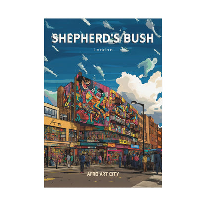 🇬🇧 United Kingdom - Shepherd's Bush ｜ Poster