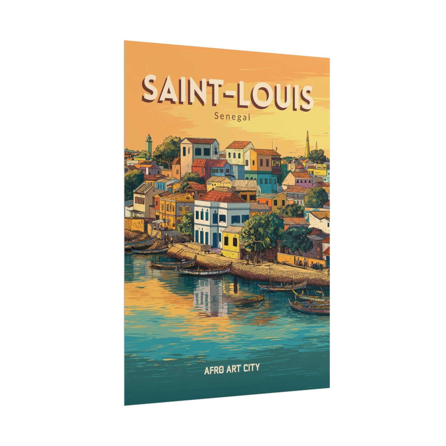 Senegal - Saint Louis｜Poster