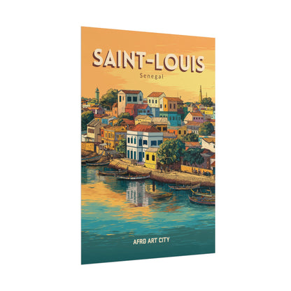 Senegal - Saint Louis｜Poster