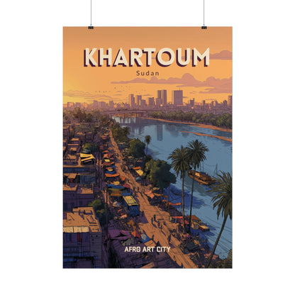 Sudan - Khartoum ｜ Poster
