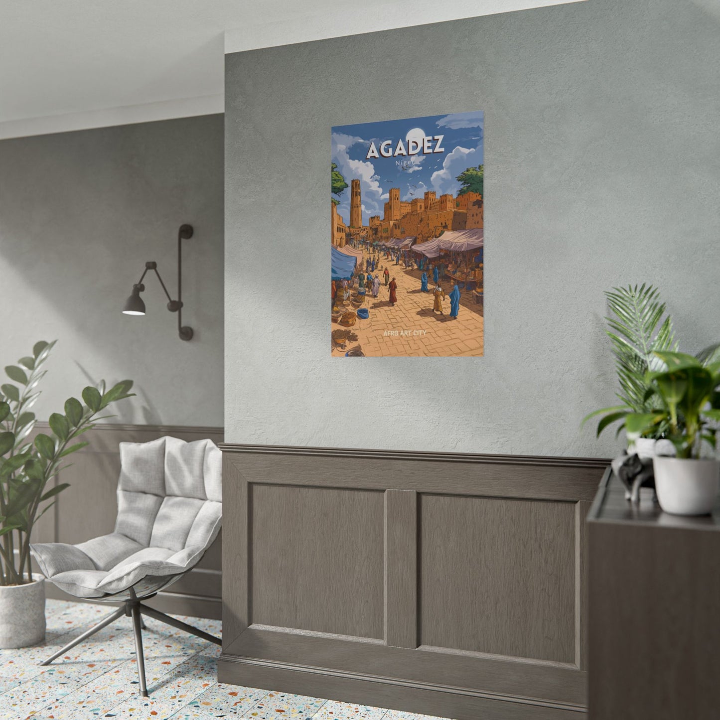 Niger - Agadez ｜ Poster