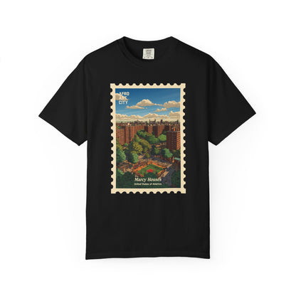 United States - New York, Marcy Houses | Postcards Travel T-Shirt
