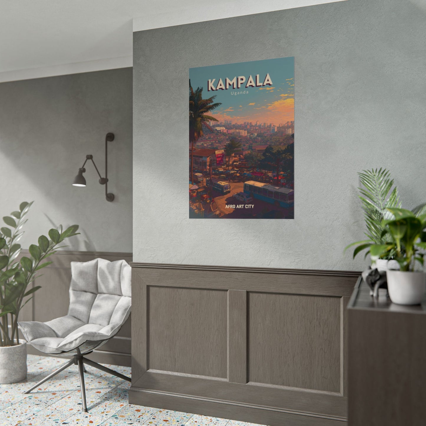 Uganda - Kampala ｜ Poster