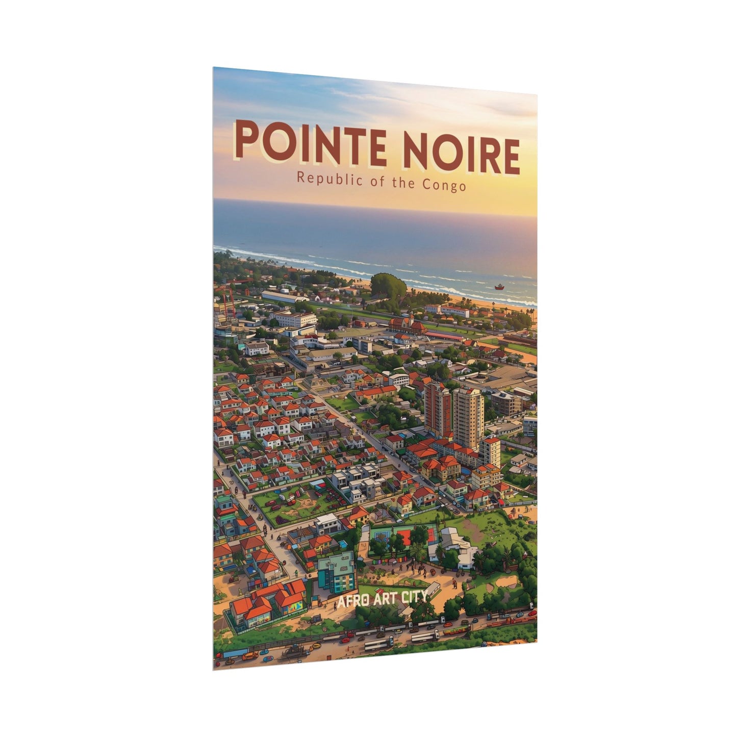 🇨🇬 Congo - Pointe Noire ｜ Poster