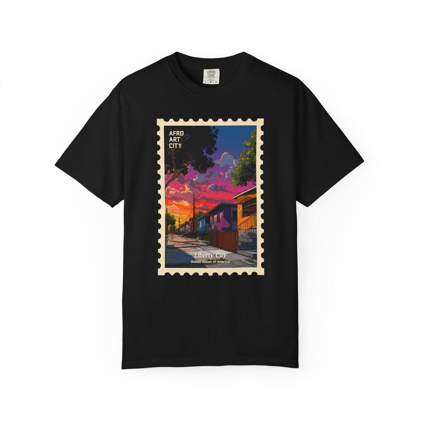 United States - Florida, Liberty City | Postcards Travel T-Shirt