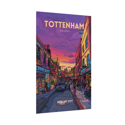 🇬🇧 United Kingdom - Tottenham ｜ Poster