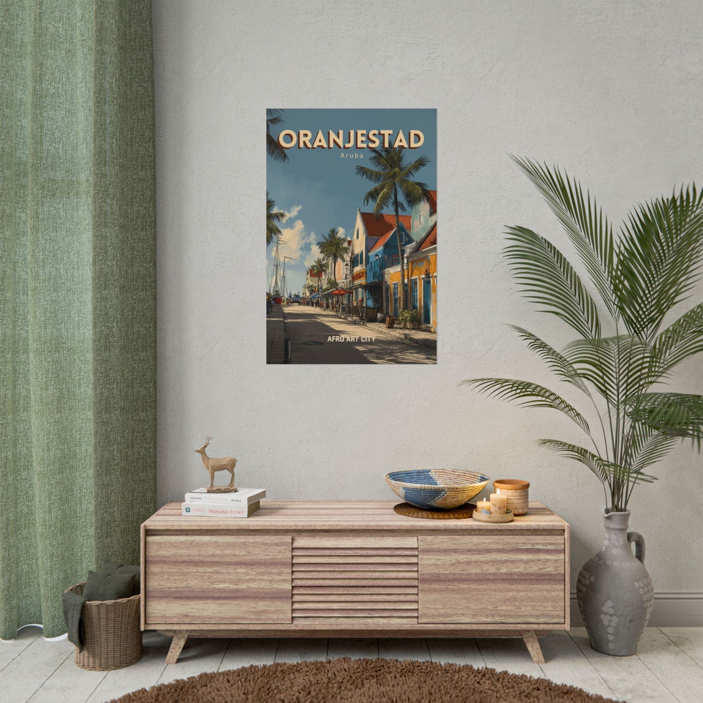 Aruba - Oranjestad｜Poster