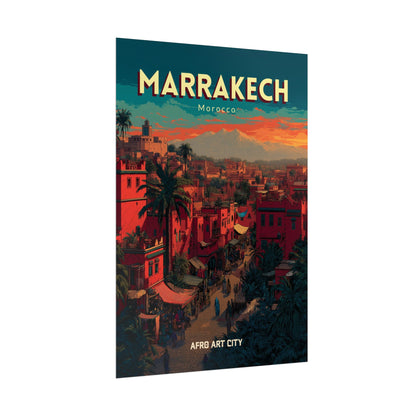 🇲🇦 Morocco - Marrakech ｜ Poster