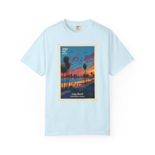 United States - California, Long Beach | Postcards Travel T-Shirt