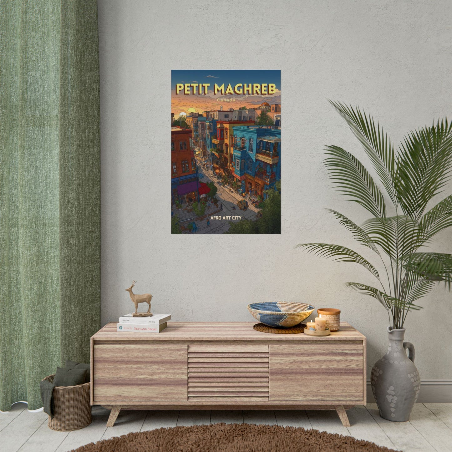 Canada - Quebec, Montreal, Petit Maghreb｜Poster
