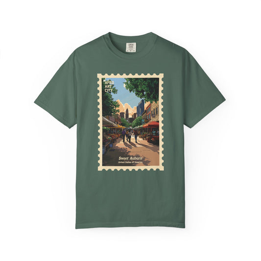 United States - Georgia, Sweet Auburn | Postcards Travel T-Shirt