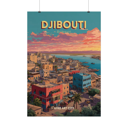 Djibouti - Djibouti City ｜ Poster