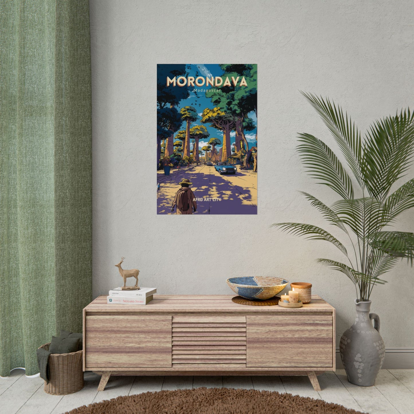 🇲🇬 Madagascar - Morondava｜Poster
