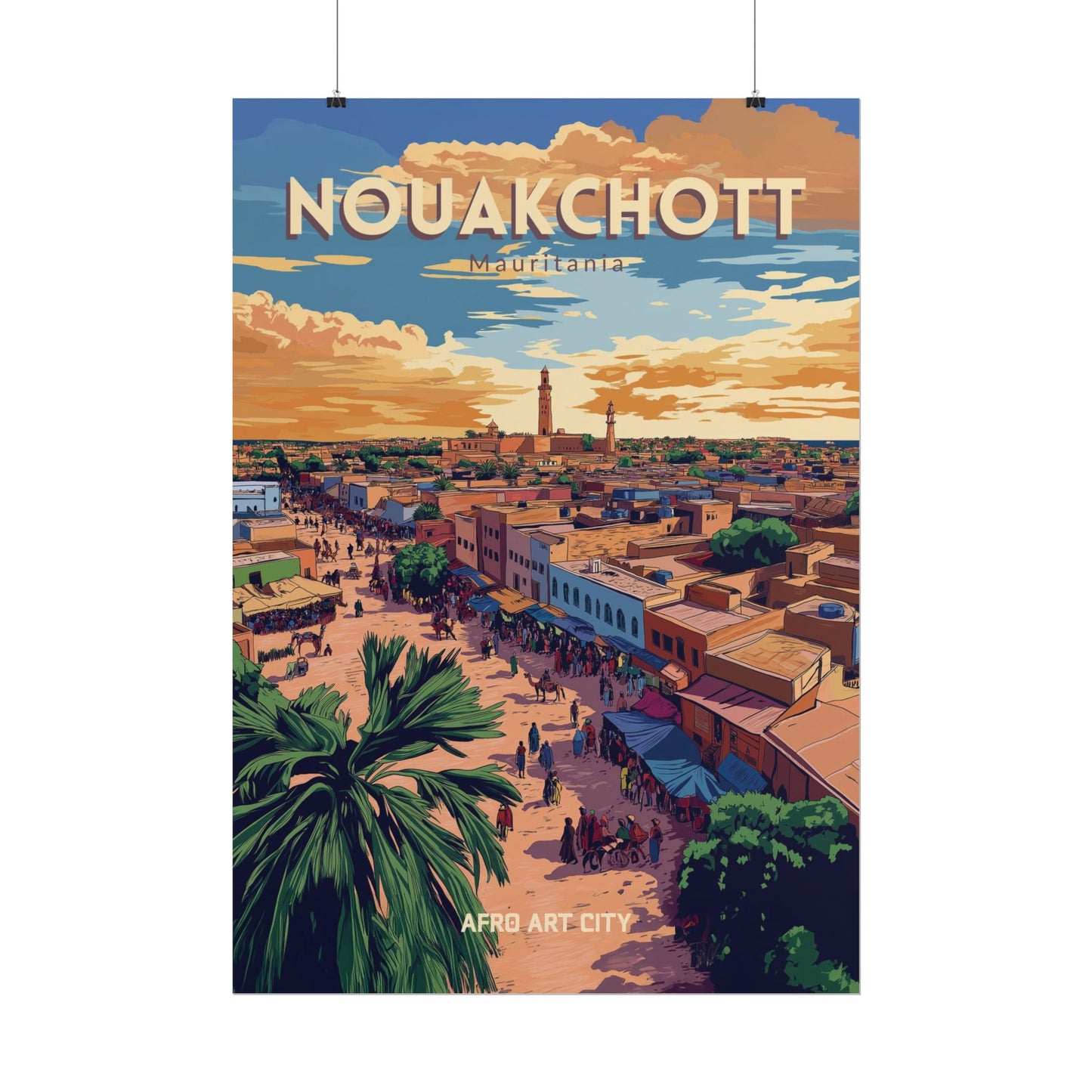 Mauritania - Nouakchott ｜ Poster