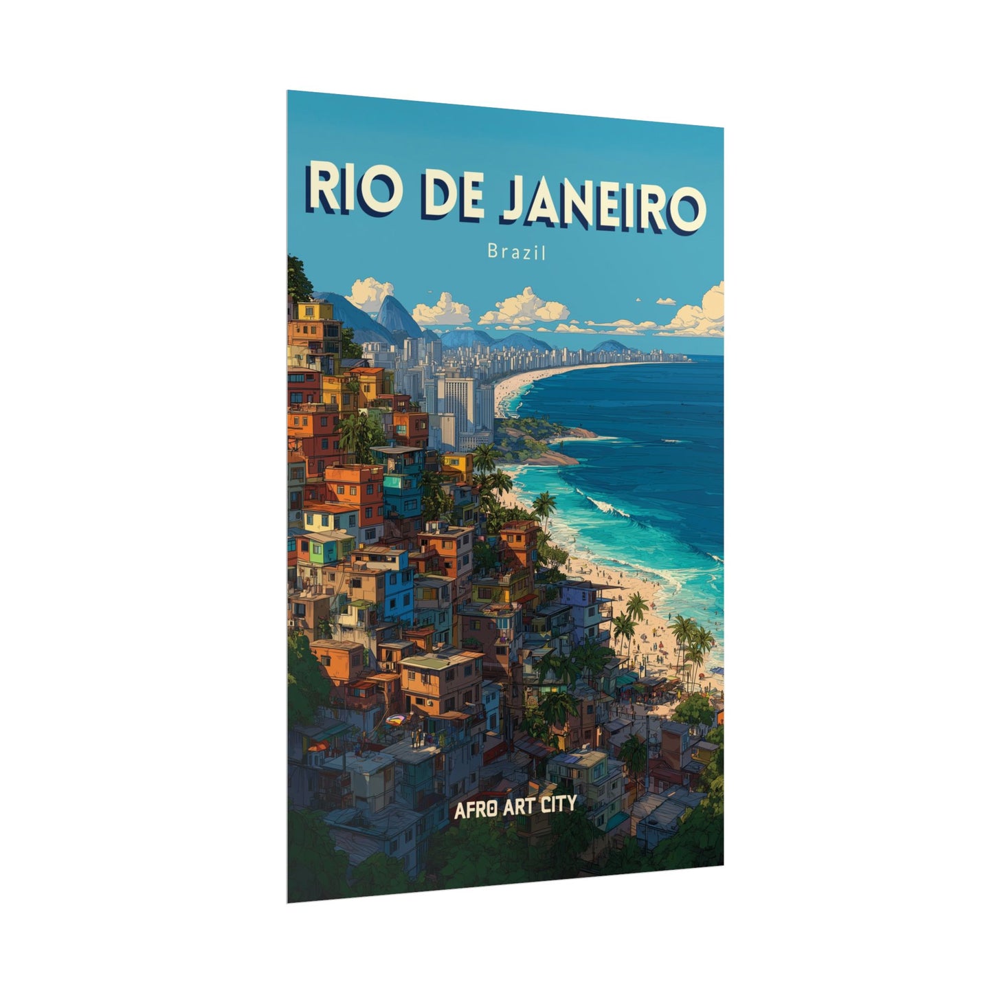🇧🇷 BRAZIL - Rio de Janeiro ｜ Poster