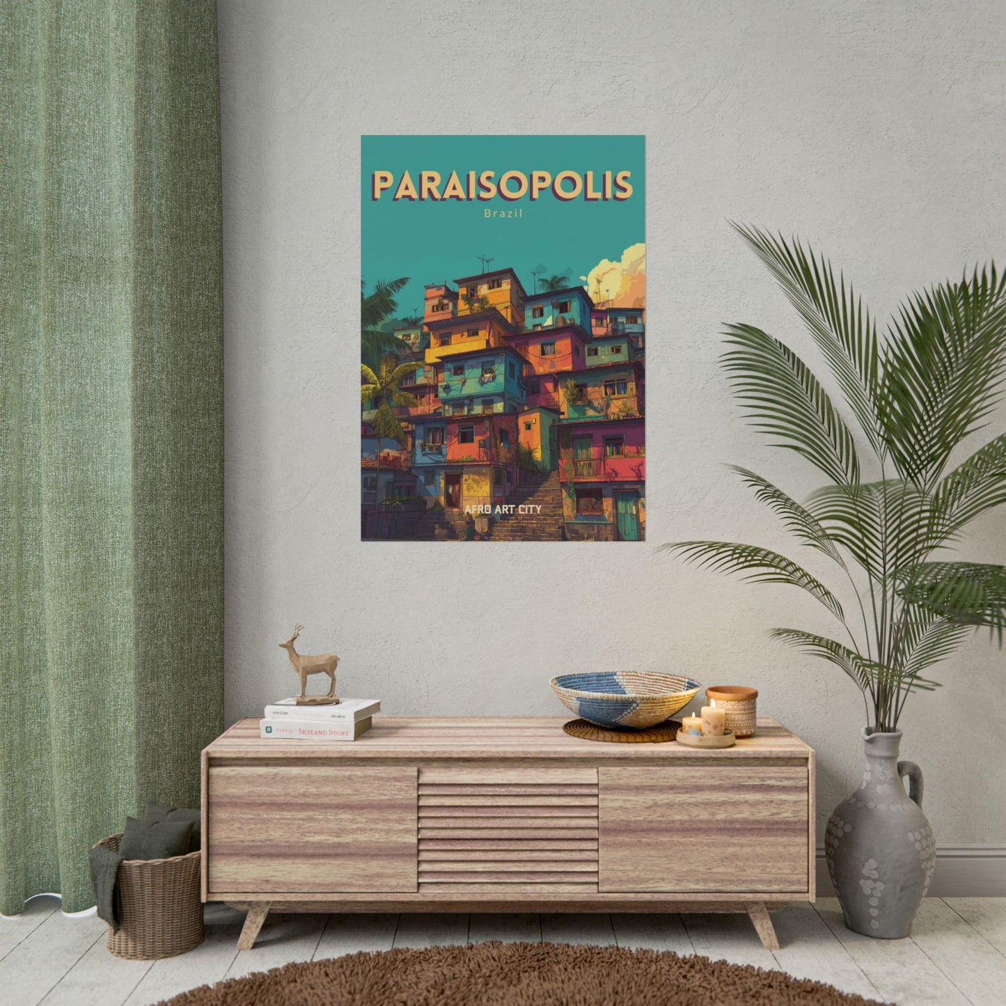 Brazil - São Paulo, Paraisopolis｜Poster