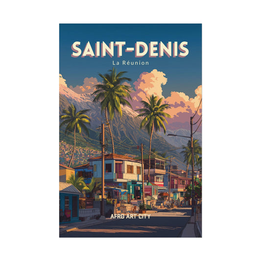 La Réunion - Saint-Denis｜Poster