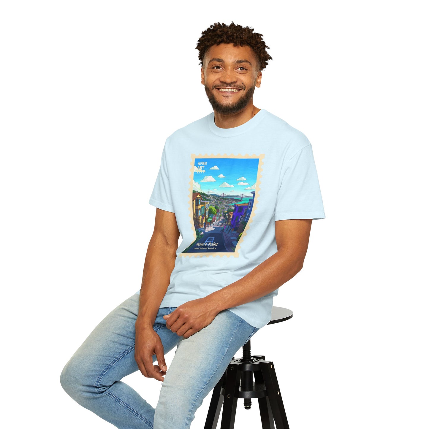 United States - San Francisco, Hunter's Point | Postcards Travel T-Shirt
