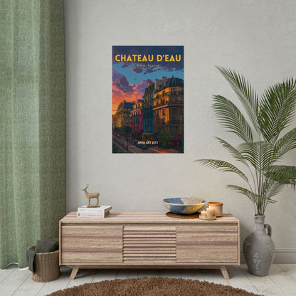 🇫🇷 Château d'Eau, Paris - France ｜ Poster