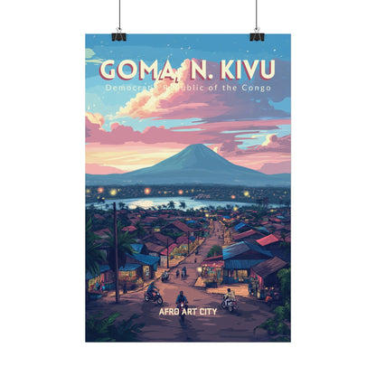 🇨🇩 Congo - Goma, North Kivu ｜ Poster