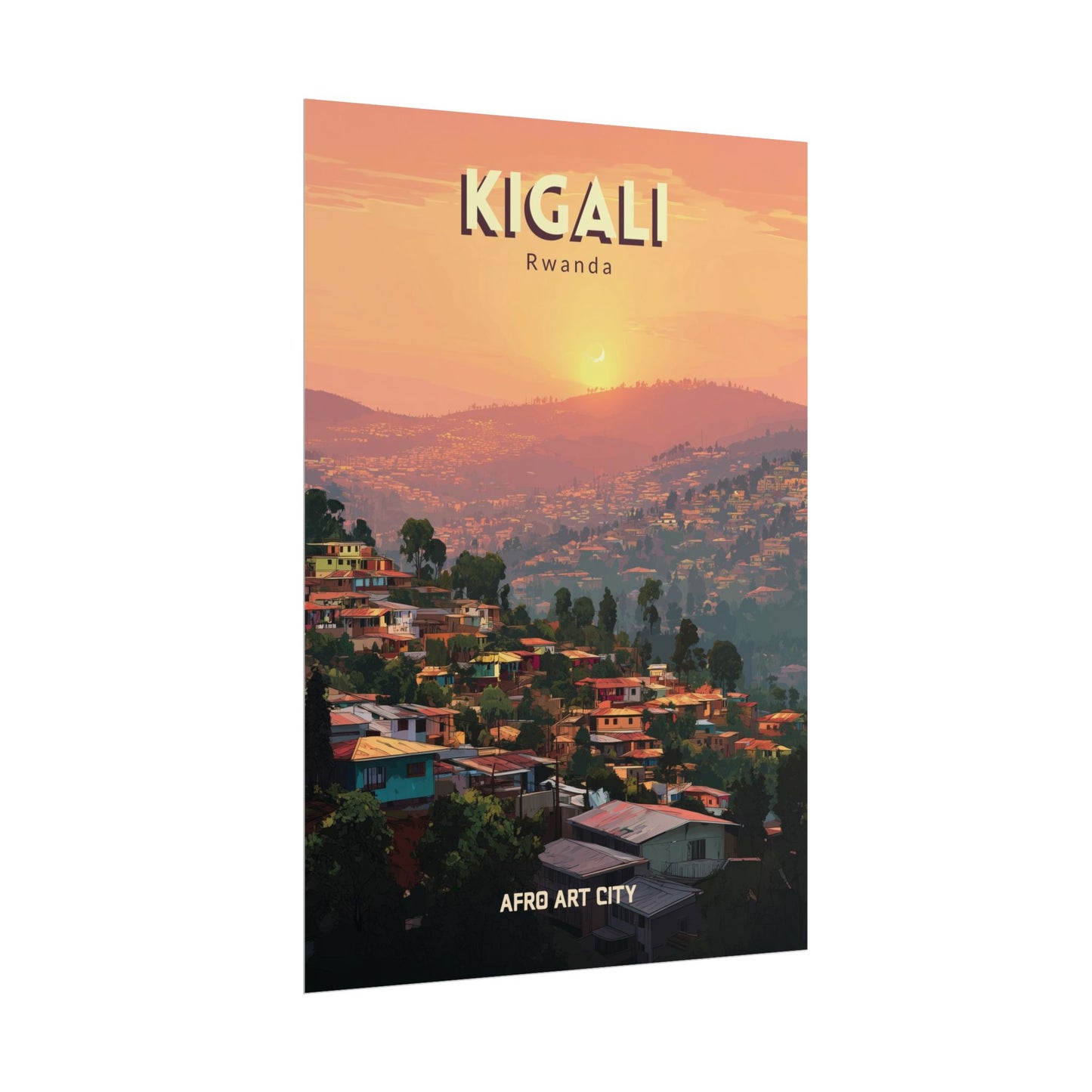 Rwanda - Kigali ｜ Poster